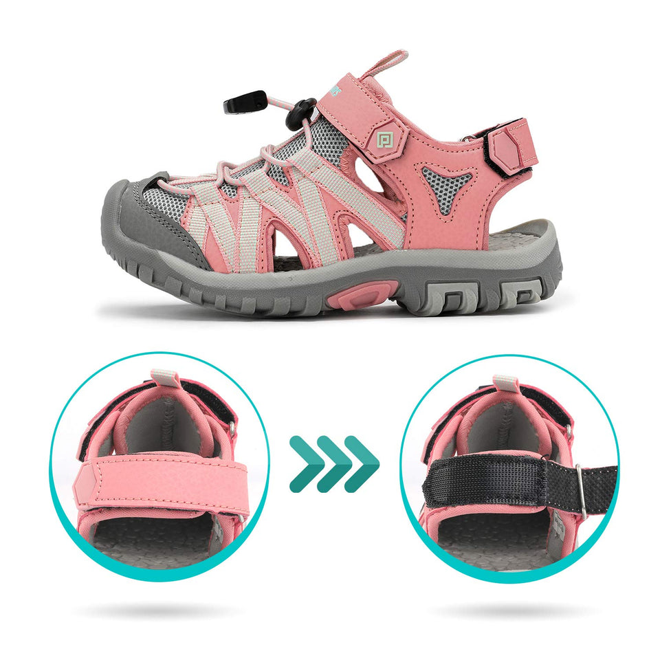 DREAM PAIRS Sandalias Deportivas para niños y niñas pequeños o pequeños o Grandes para niños 181108K