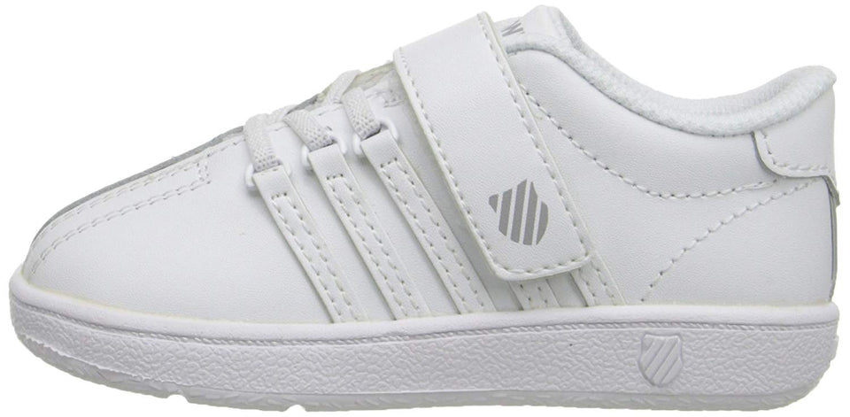 K-Swiss Classic VN VLC Tenis Exterior para Bebé-Niños, color Blanco, 18