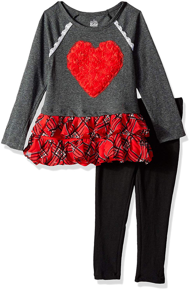 Conjunto de Leggings de 2 Piezas para niñas de Kids Sede, a la Moda