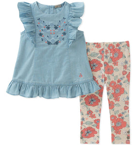 Set de ropa para niña Calvin Klein