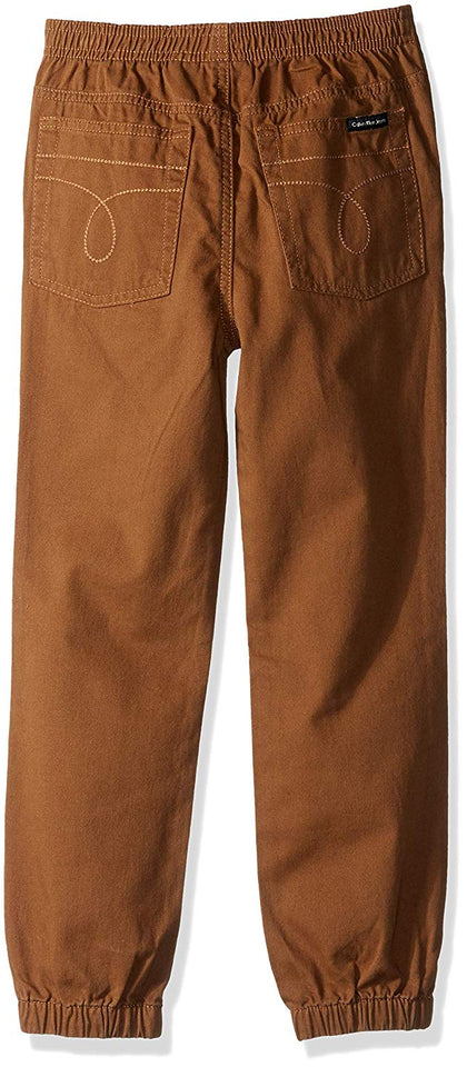 Calvin Klein Conjunto de 2 Piezas de Camisa y pantalón con Mangas Cortas para niños