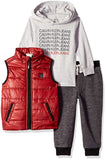 Calvin Klein Conjunto de 3 Piezas de Chaleco con Capucha para niños