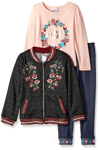Little Lass - Juego de 3 Chaquetas para niña